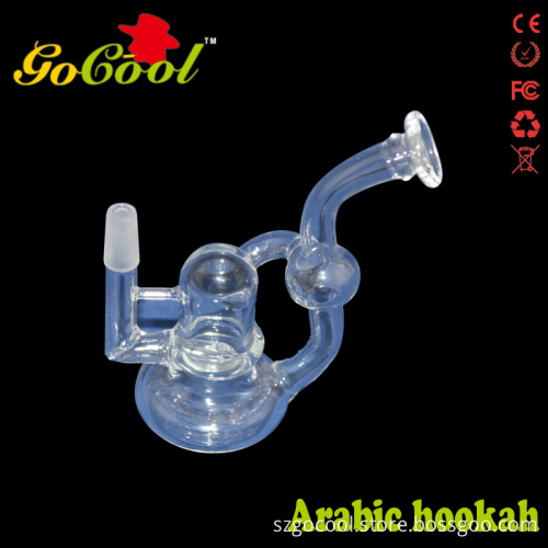 Best Selling Clear Glass Hookah Nargile Water Pipe